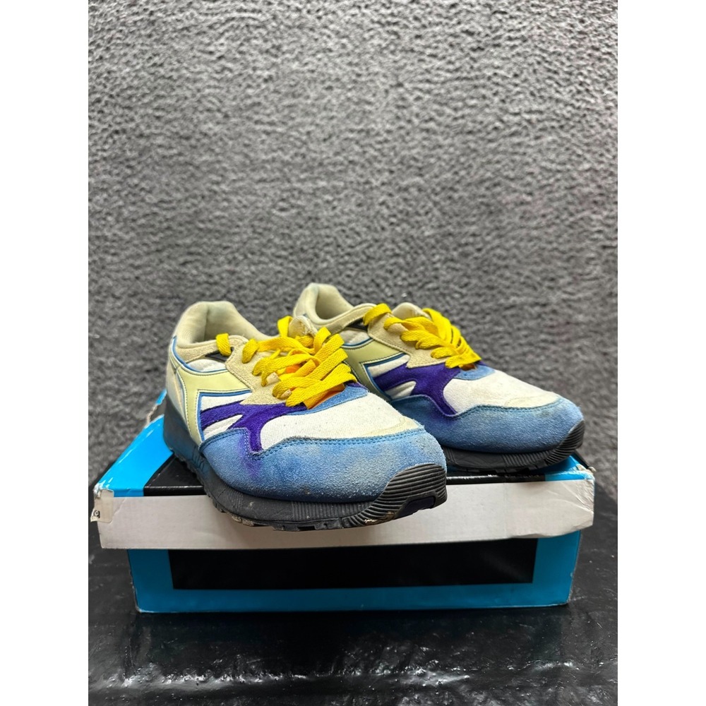 Diadora N9002 Dave East From The Dirt Sneakers Beige Cappuccino Black Mens 9 US